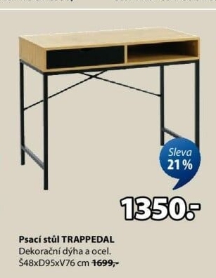 Psací stůl Trappedal
