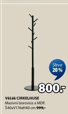 Věšák Cirkelhuse