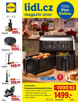 akční leták Lidl 9.2.2026-22.2.2026