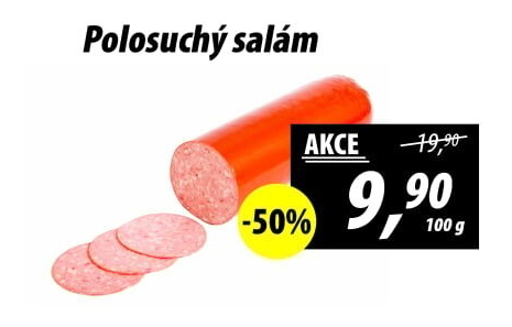Polosuchý salám