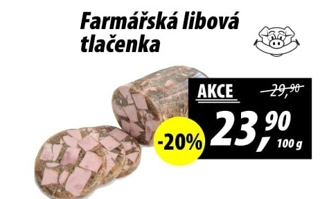 Tlačenka farmářská libová