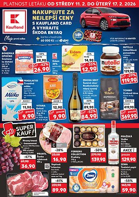 akční leták Kaufland 11.2.2026-17.2.2026