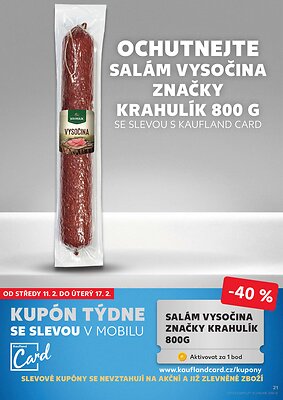 akční leták Kaufland 11.2.2026-17.2.2026