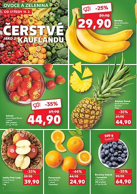 akční leták Kaufland 11.2.2026-17.2.2026