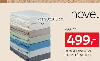 BOXSPRINGOVÉ PROSTĚRADLO