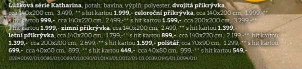 CELOROČNÍ PŘIKRÝVKA