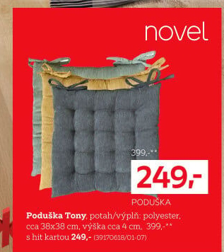 PODUŠKA NA ŽIDLI