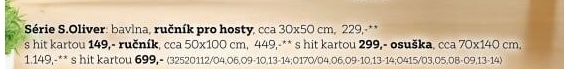 RUČNÍK PRO HOSTY