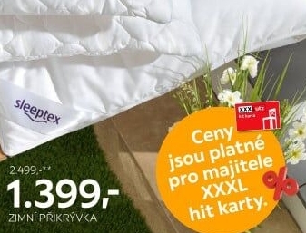 ZIMNÍ PŘIKRÝVKA
