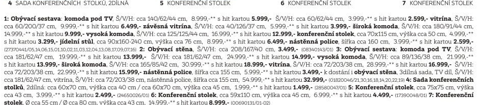 KOMODA POD TELEVIZI