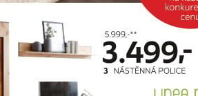 NÁSTĚNNÁ POLICE