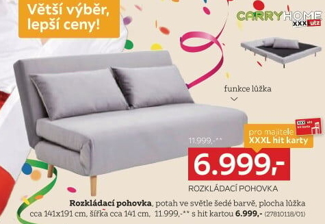 ROZKLÁDACÍ POHOVKA