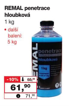 Hloubková penetrace Remal