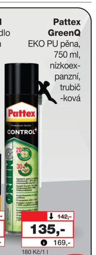 Pěna PU GreenQ Pattex