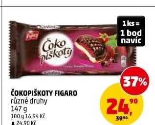 Čokopiškoty Figaro