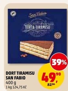 Dezert Tiramisu San Fabio
