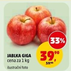 Jablka Giga