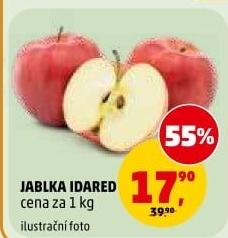 Jablka Idared