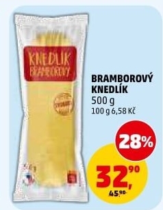 Knedlík bramborový