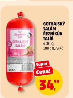 Salám Gothaj Řezníkův talíř