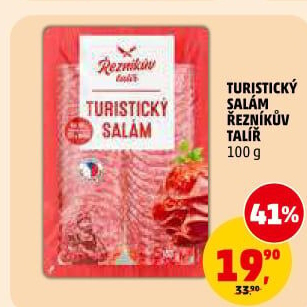 Salám turistický Řezníkův talíř