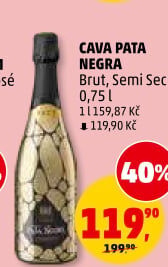 Sekt Demi sec Cava Pata Negra