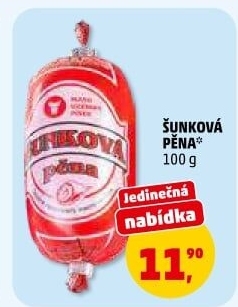 Šunková pěna Maso uzeniny Písek