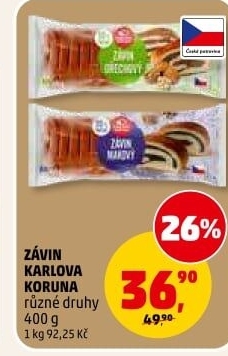 Závin Karlova Koruna