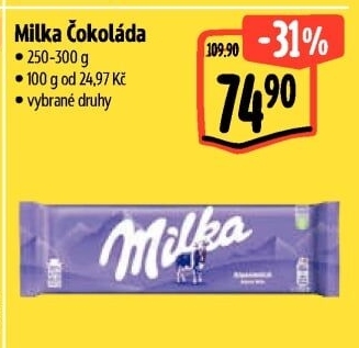 Čokoláda Milka