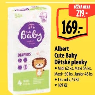 Pleny dětské Albert
