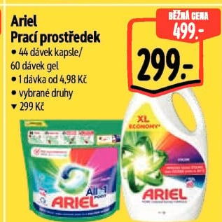 Prací kapsle Ariel