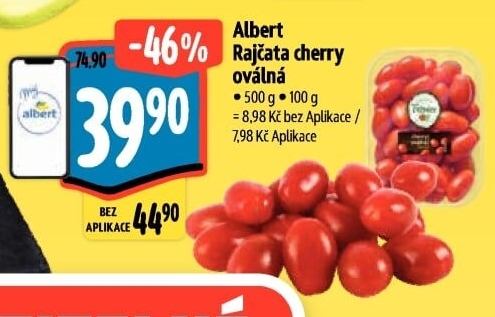 Rajčata cherry Albert
