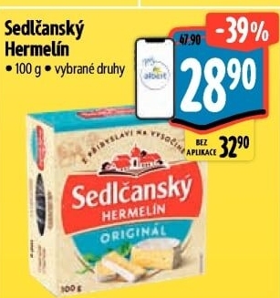 Sýr Hermelín Sedlčanský