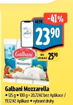 Sýr Mozzarella Galbani