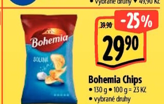 Chipsy Bohemia Chips - Albert akcniletaky.com