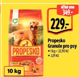 Granule pro psy Propesko