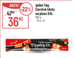 Čerstvé těsto na pizzu Jeden Tag