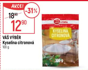 Kyselina citronová Váš Výběr