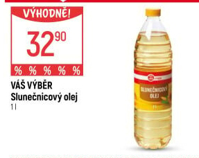 Olej slunečnicový Váš Výběr