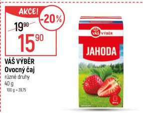 Ovocný čaj Váš Výběr