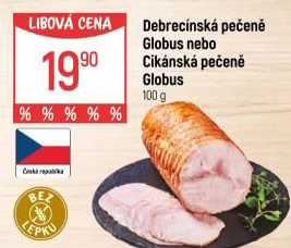 Pečeně debrecínská Globus