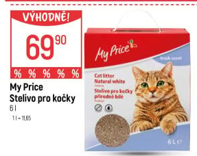 Stelivo pro kočky My Price