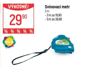 Svinovací metr OHO