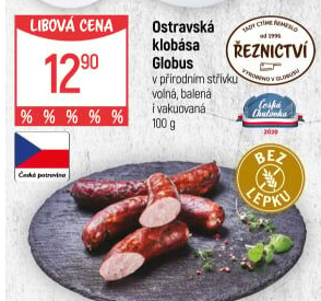 Ostravská klobása Globus