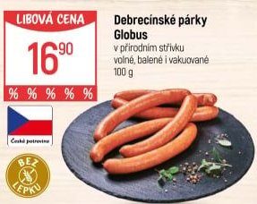 Párky debrecínské Globus