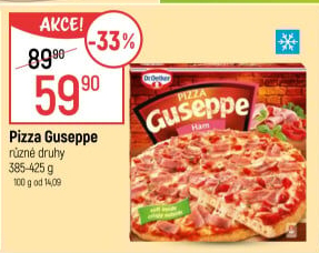 Pizza mražená Guseppe Dr. Oetker