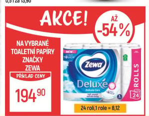 Toaletní papír 3vrstvý Deluxe Zewa