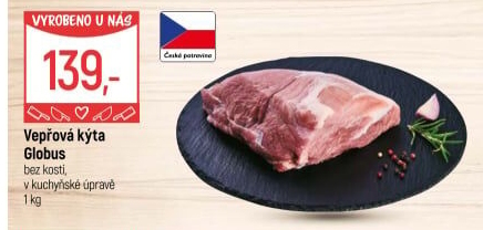 Vepřová kýta bez kosti Globus