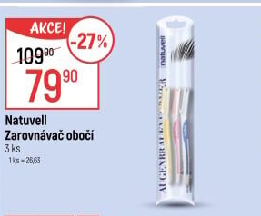 Zarovnávač obočí Natuvell