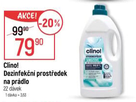 Dezinfekce na prádlo Clino!